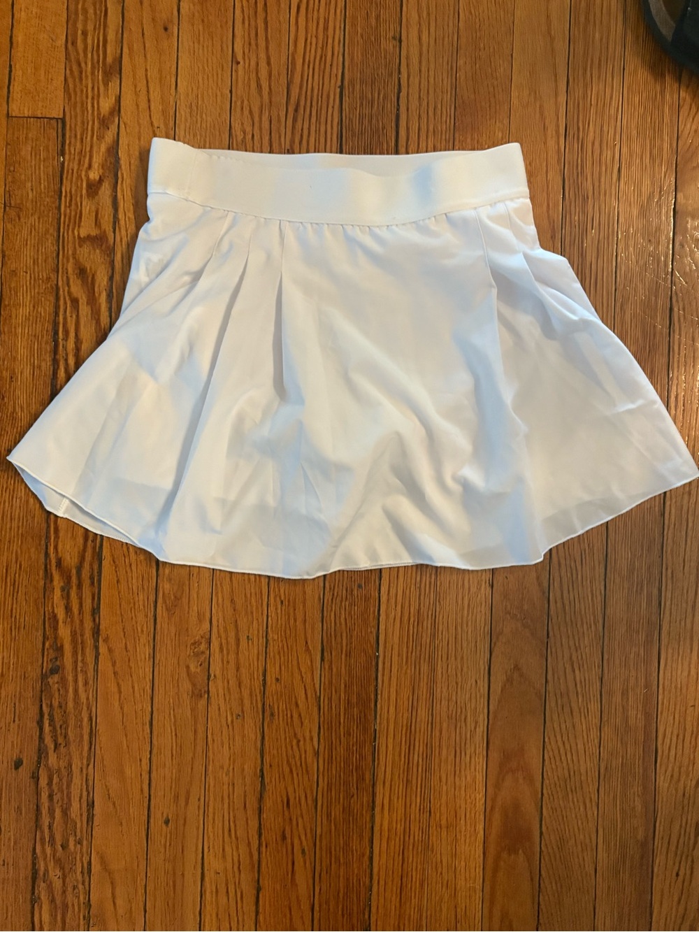 White Women's Flared Skirt